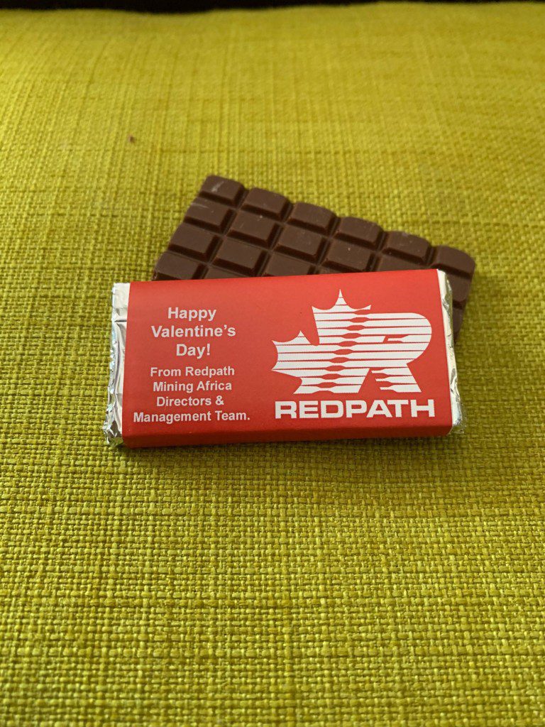 Happy valentine's day custom gift from management team | sweetalk.