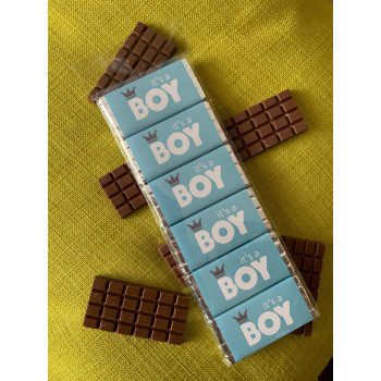 it's a boy small | chocolate bar | sweetalk