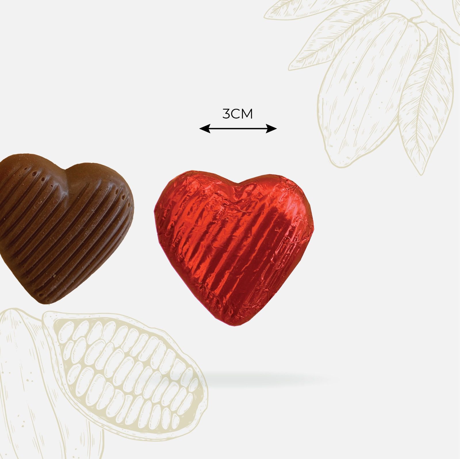 Heart chocolate