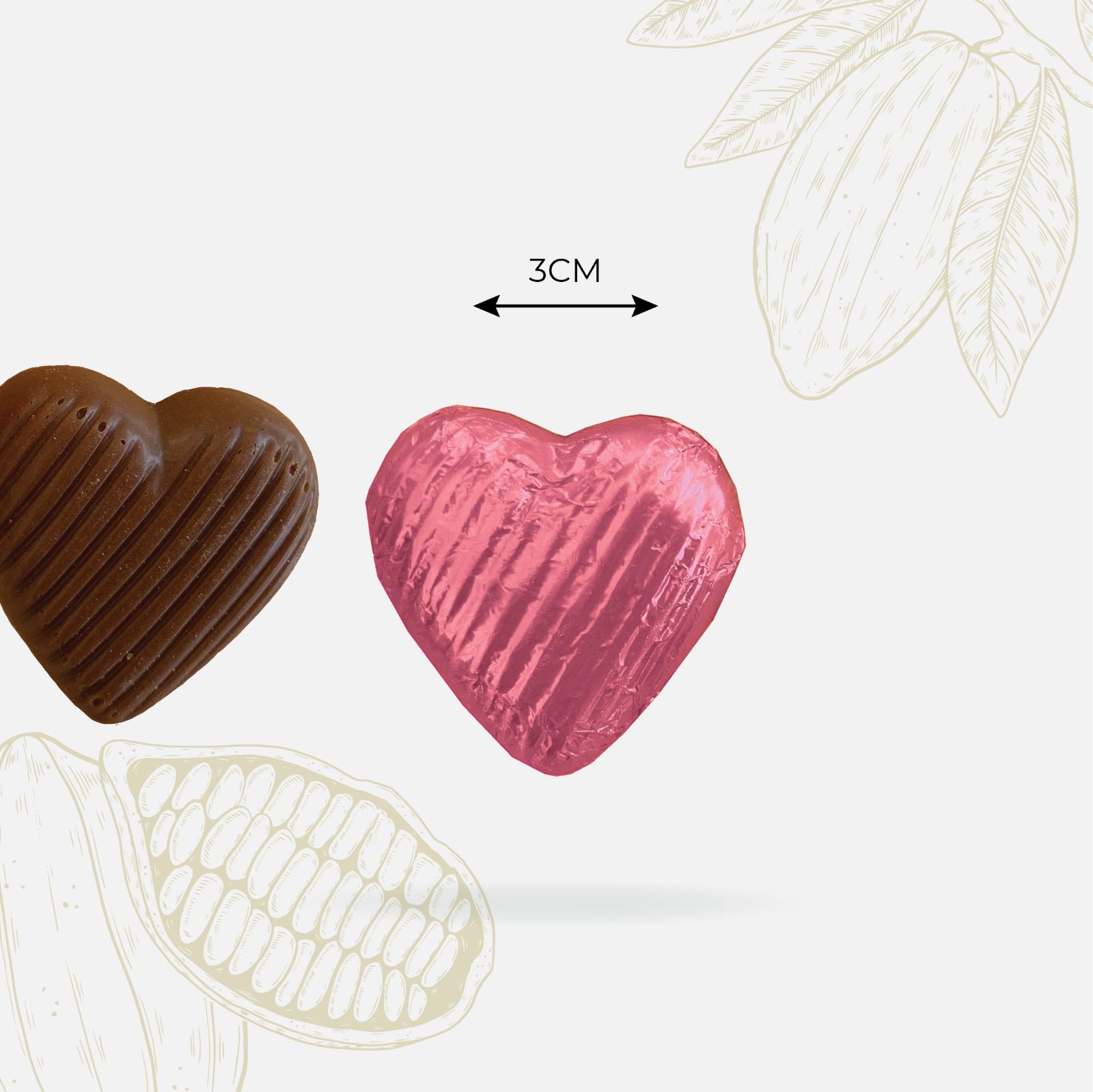 Heart chocolate